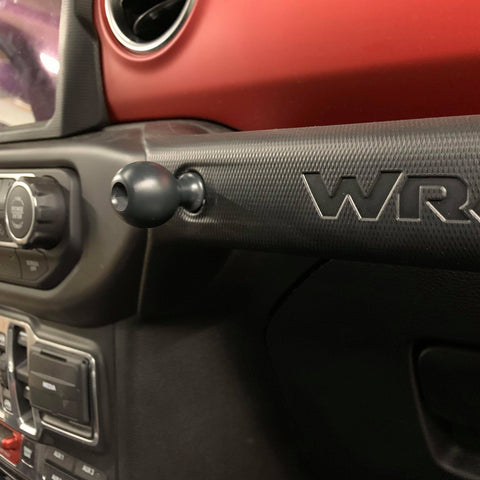2018 - 2023 Jeep Wrangler JL/JLU Grab Bar Ball Mount