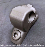 A-Pillar Single Side Mirror For 2018 - 2023 Jeep Wrangler JL & Gladiator - CMM Offroad